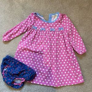 Matilda Jane dress & matching bloomer set